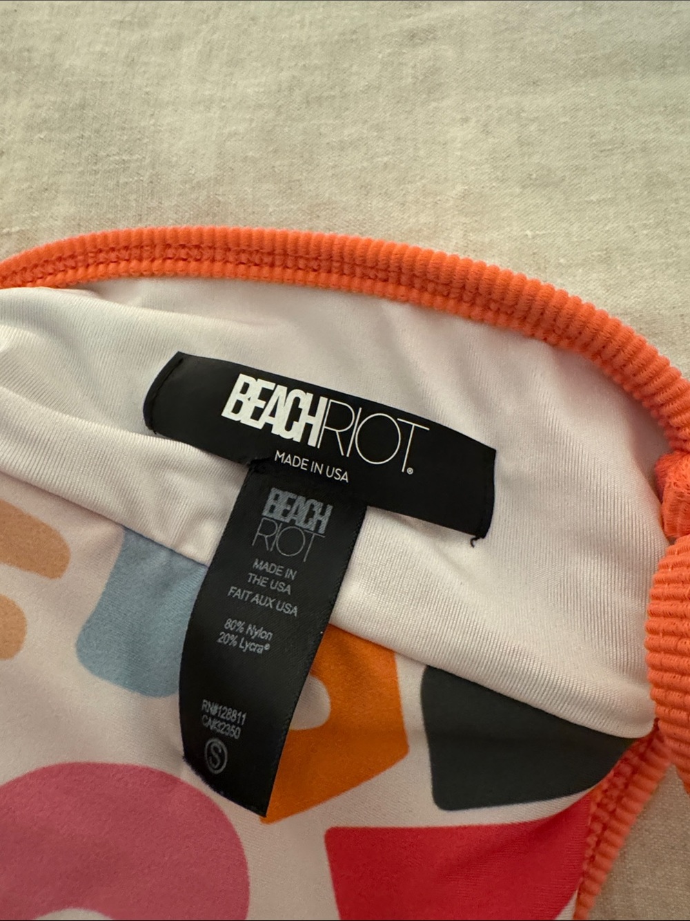 Beach Riot Swim Top - Small - Picture 3 of 3